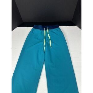 Figs High Waisted Livingston Scrub Pants XXS/T Teal